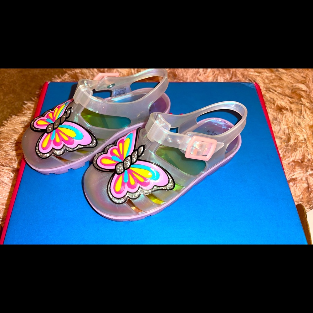 Sophia Webster’s unicorn butterfly sandals